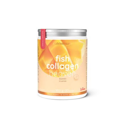Nutriversum Fish Collagen Heaven kollagén por-Mango 300g