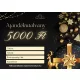 5000 Ft értékű ajándékutalvány