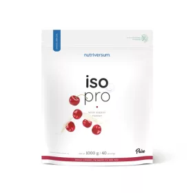 Nutriversum Iso Pro fehérjepor 1000 g meggy-joghurt