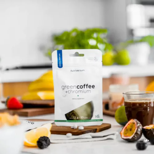 Nutriversum Green Coffe + Chromium zöld kávé és króm tabletta-30 db