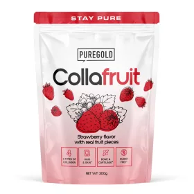 Puregold CollaFruit Marha kollagén italpor-Eper 300g