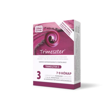 Trimeszter 3 Várandós Multivitamin - 60db