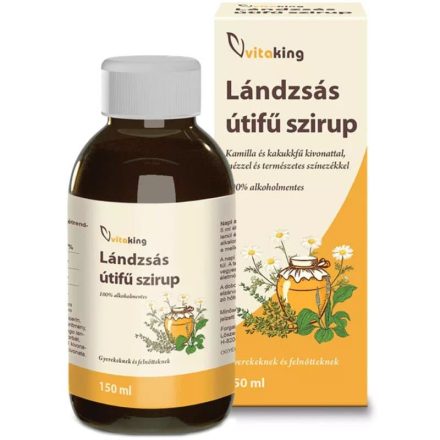 Vitaking Lándzsás Útifű szirup 150 ml