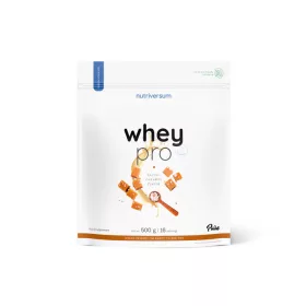 Nutriversum Whey Pro fehérjepor- Sós karamell 500 g 