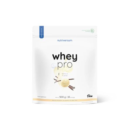 Nutriversum Whey Pro fehérjepor- Vanília 500 g 