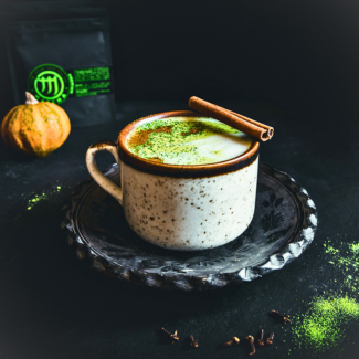 Sütőtökös matcha latte recept a bekuckózós hangulathoz